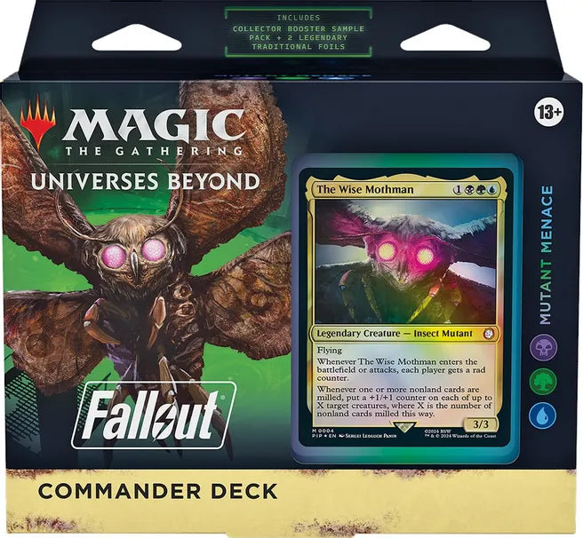 mtg fallout commander deck Magic the Gathering: Display (Set of 4) This ready Acrylic Display Case for MTG