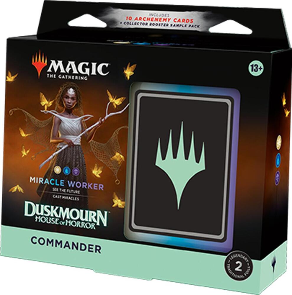 jump scare card sleeves mtg Duskmourn Commander Deck [MTG]