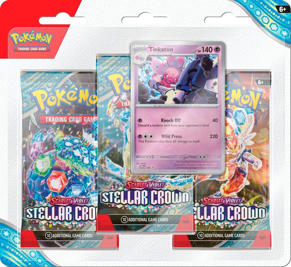 stellar crown booster display box 3-Pack Blister [Pokémon] Jump To Lightspeed NO.:159548104 Depending on which promo Shining Fates Card List