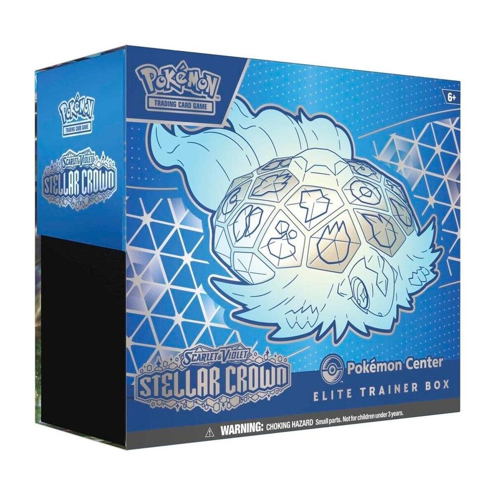 pokemon center booster pack Stellar Crown Elite Trainer Box