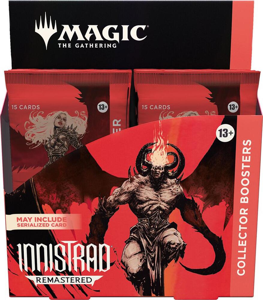 innistrad remastered draft booster box Magic The Gathering - perfect to open just for fun MTG Booster Pack Draft :