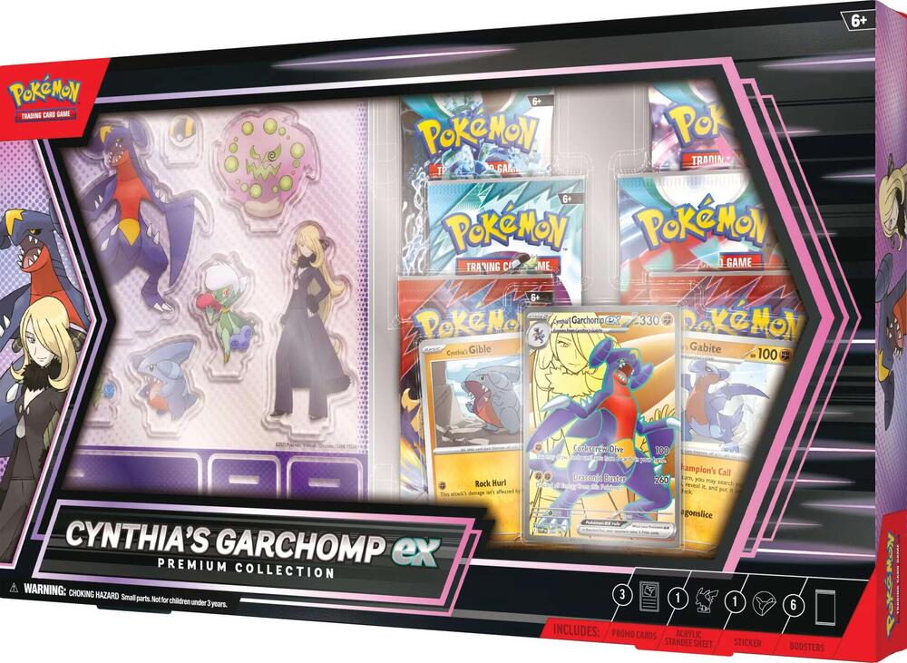 Cynthia's Garchomp ex Premium Collection [Pokémon]