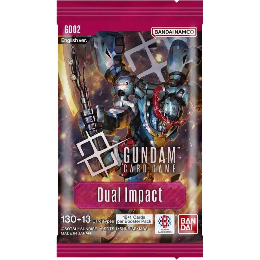 gundam card game booster box release date Dual Impact Booster Pack