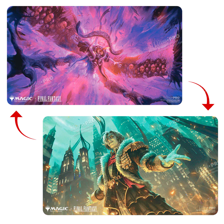 ultra pro final fantasy mtg playmats Ultra PRO - Final Fantasy x Universes Beyond Kain Highwind Black Stitched  Playmat for Magic: The Gathering | Card Game Playmat, Final Fantasy  Collectibles, Desk Mat Mousepad : Toys & Games