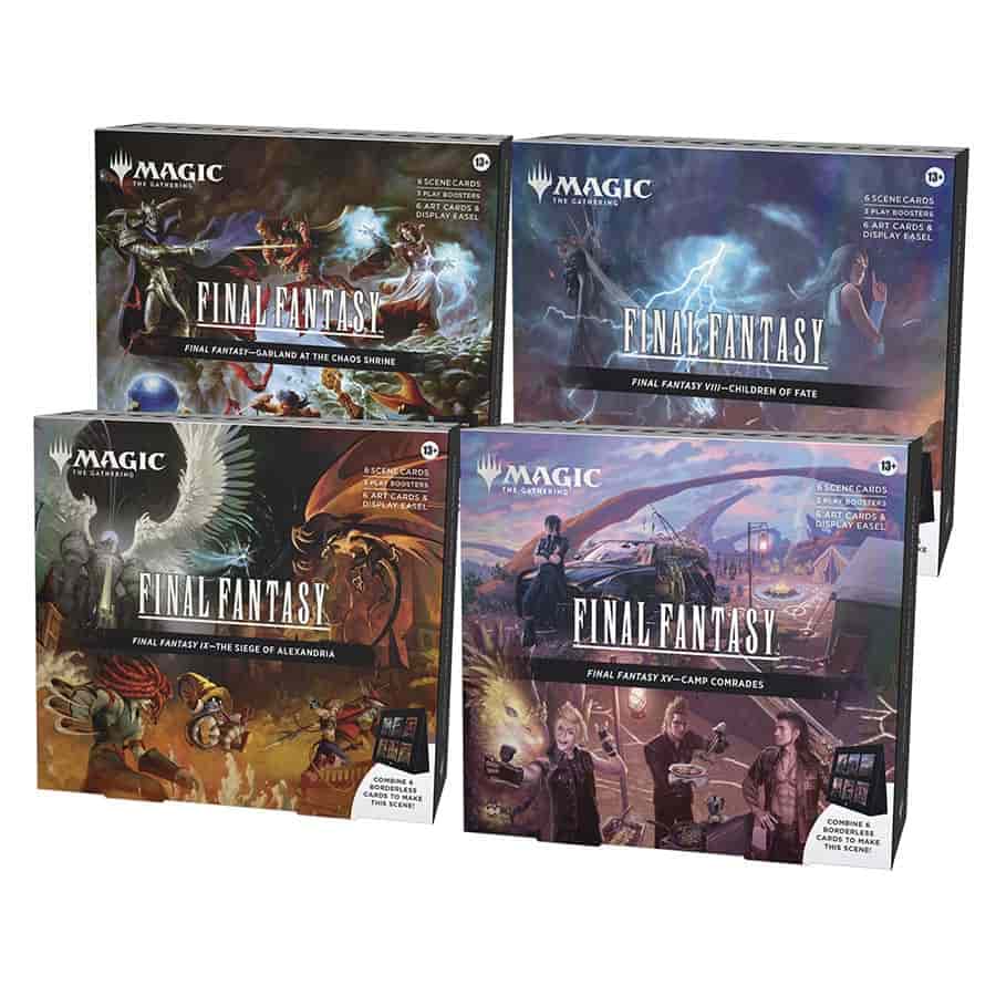 final fantasy xv mtg Magic: The Gathering - Scene Box - Camp Comrades Cousin & Sons Trading Co.