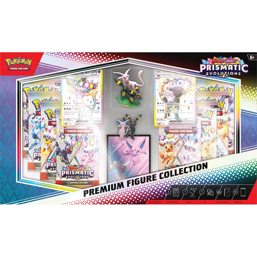 pokemon prismatic evolution booster box nearby Pokémon TCG: Scarlet & Violet Prismatic Evolutions Poster Collection –  PokéNOLA Collectibles