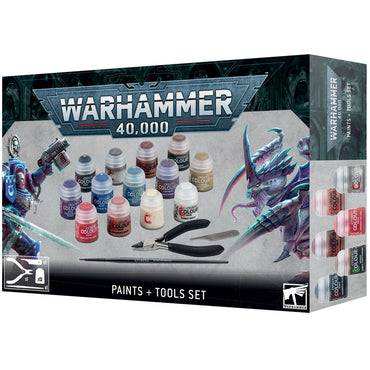Warhammer 40k: Paints and Tools Set