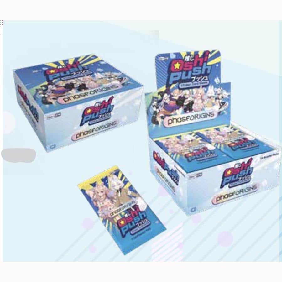 oshi push booster box TCG Gen One Retail special clash packs Oshi Push TCG: Booster Display
