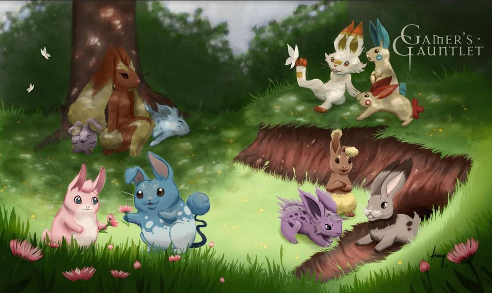 The Rabbit Warren Playmat