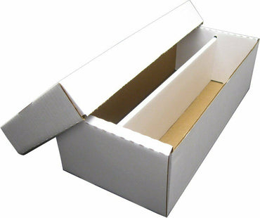 Two-Row Cardboard Storage Box -  "Shoe Box"