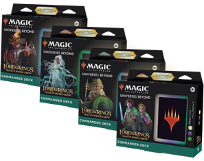 Lord of the Rings: Tales of Middle Earth Commander Deck Lord of the Rings: Tales of Middle Earth Commander Deck