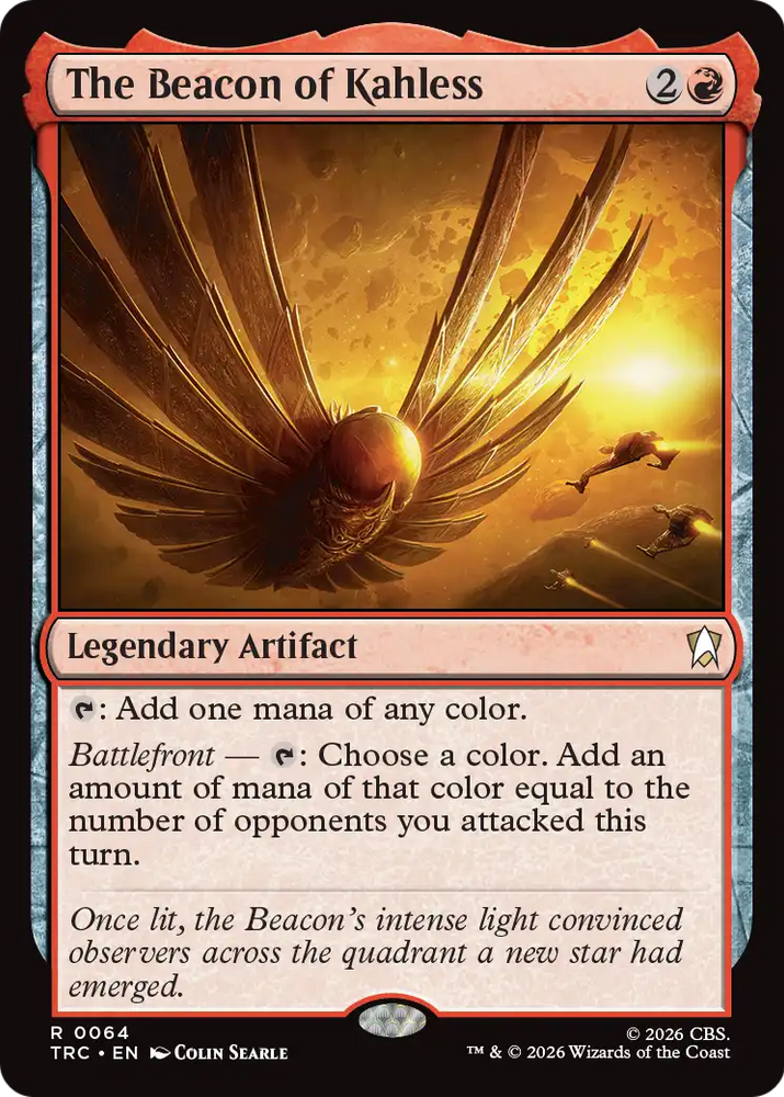 The Beacon of Kahless (Surge Foil) [Star Trek Commander]