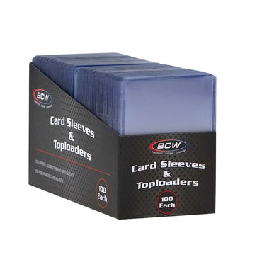 BCW Sleeve & Toploader Combo Pack - 100 Count