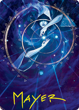 Time Warp Art Card (Gold-Stamped Signature) [Strixhaven: School of Mag Time Warp Art Card (Gold-Stamped Signature) [Strixhaven: School of Mag