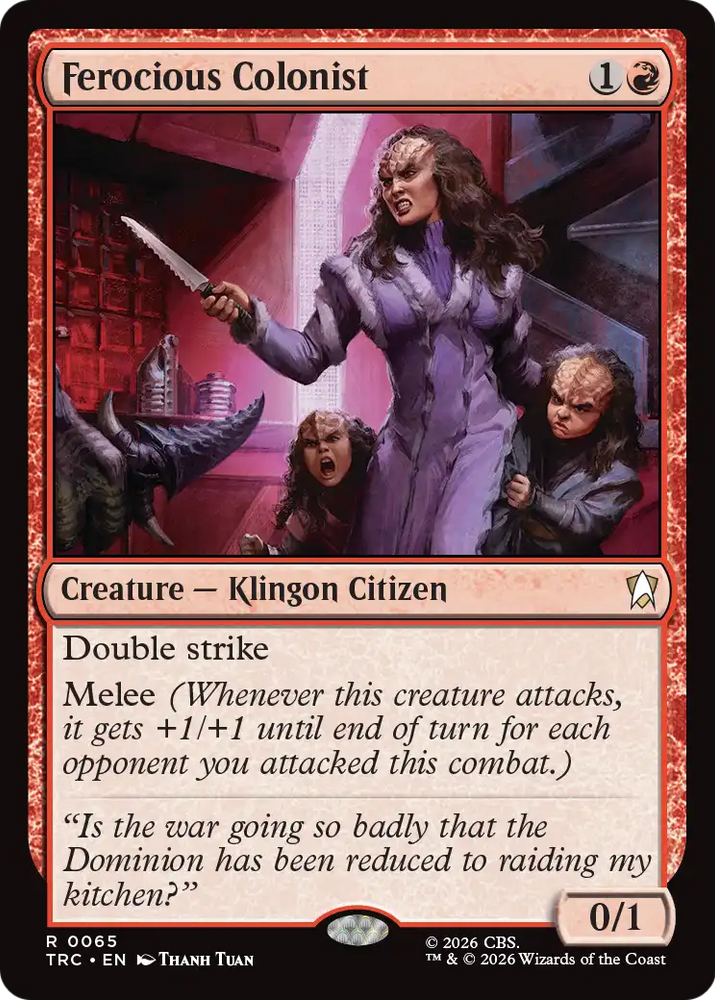 Ferocious Colonist [Star Trek Commander]
