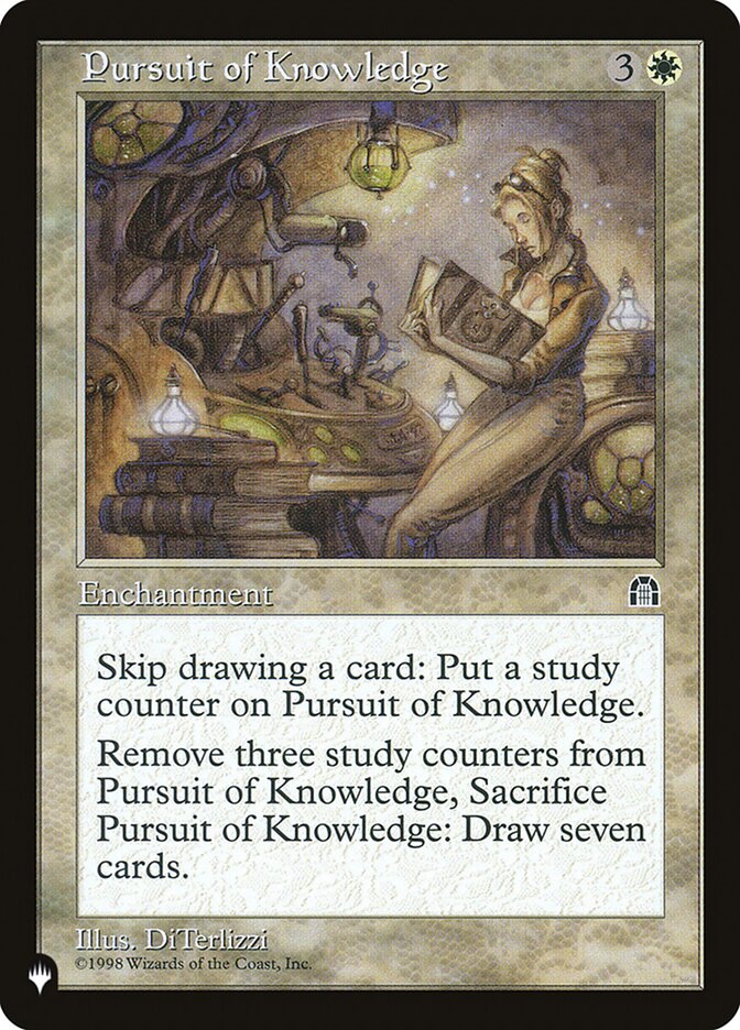 Pursuit of Knowledge [The List]