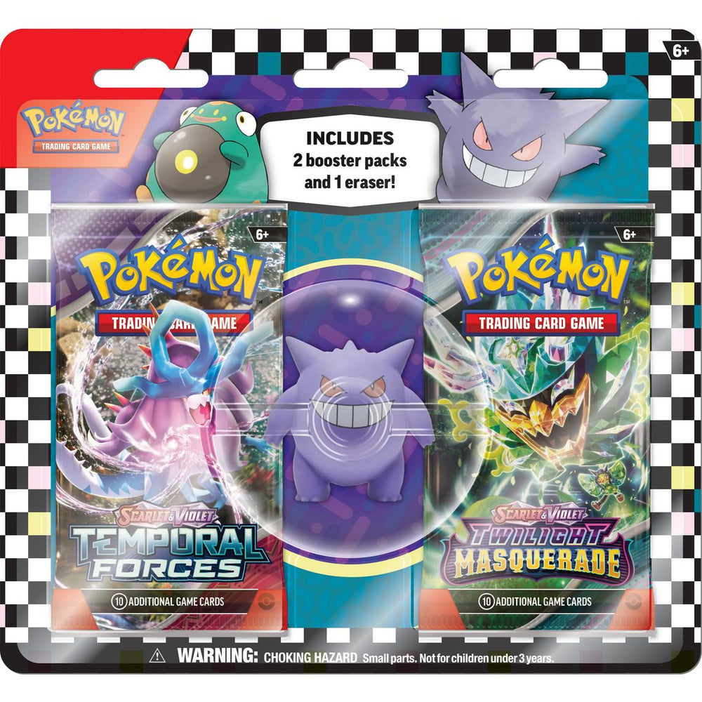 Pokémon Back to School Eraser Blister 2024
