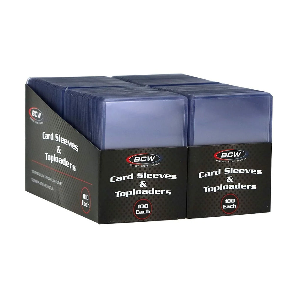 BCW Sleeve & Toploader Combo Pack - 200 Count