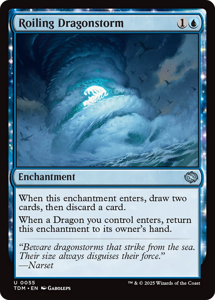 Roiling Dragonstorm [Tarkir: Dragonstorm]