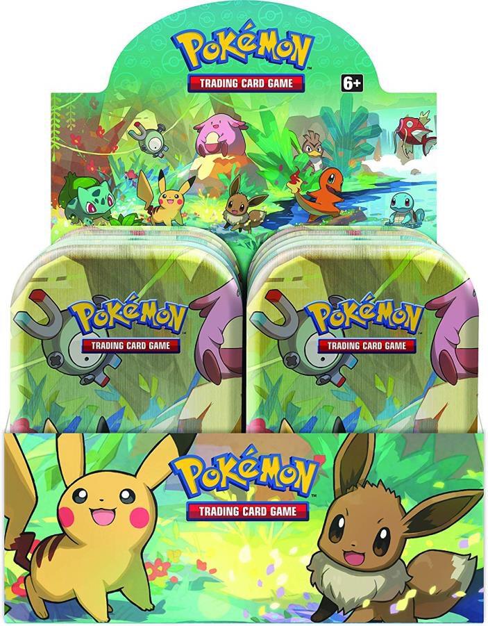pokmon trading card game: paldea friends mini tin 5-pack Pokemon TCG: Each mini tins contains 2 Paldean Fates booster packs Pokemon Scarlet Violet Paldea Friends
