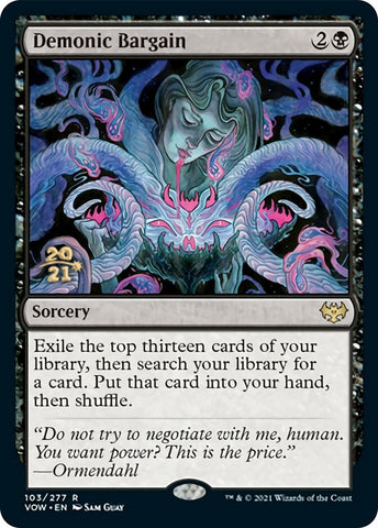 Demonic Bargain [Innistrad: Crimson Vow Prerelease Promos]