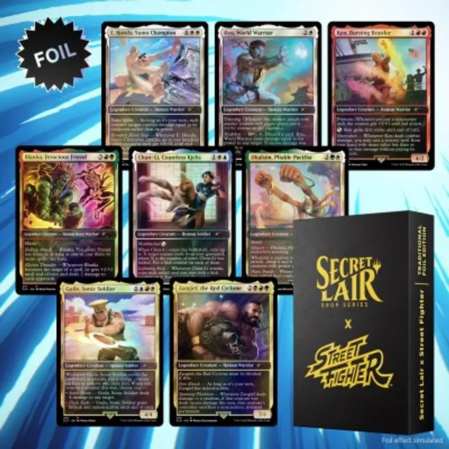 Secret Lair x Street Fighter - FOIL