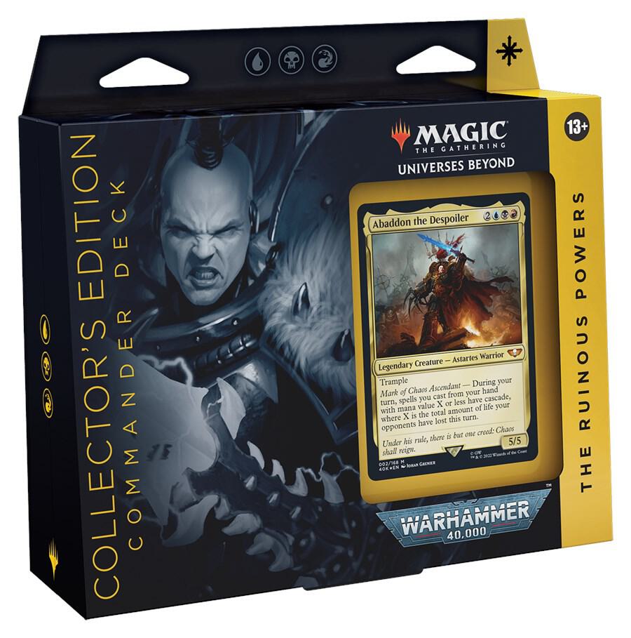 The Ruinous Powers Collector's Edition Warhammer 40,000 Commander Deck [MTG]
