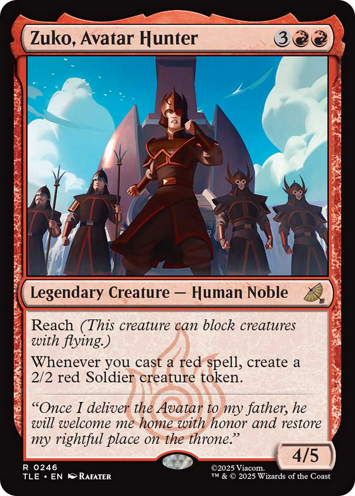 Zuko, Avatar Hunter [Avatar: The Last Airbender: Eternal-Legal]
