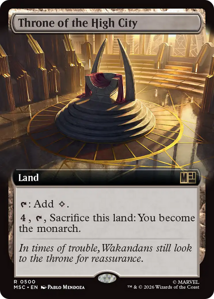 Throne of the High City (Extended Art) [Marvel Super Heroes Commander]