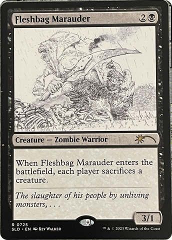 Fleshbag Marauder (Sketch Showcase) [Secret Lair Drop Series]