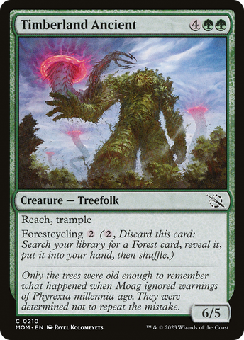 Pueblo Arbóreo De Madera Seca / Deadwood Treefolk | Magic: The