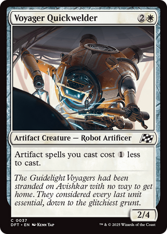 robot cards mtg Robot // Lander (0005) Double-Sided Token - Edge of Eternities - Magic: The Gathering