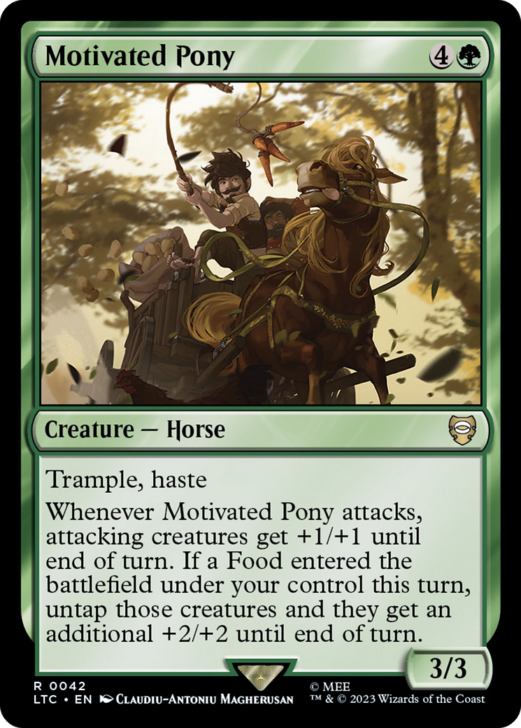 Motivated Pony [The Lord of the Rings: Tales of Middle-Earth Commander