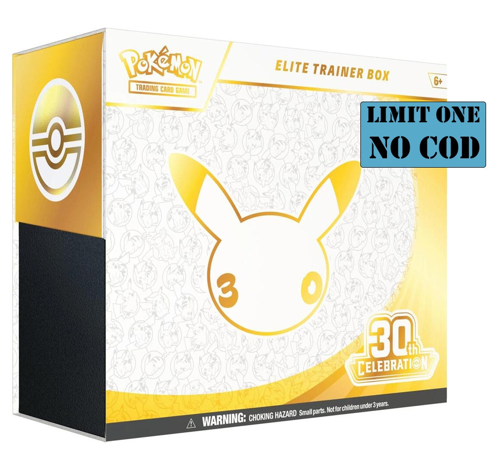 30th Celebration Elite Trainer Box [Pokemon] (09/16)