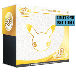 30th Celebration Elite Trainer Box [Pokemon] (09/16)