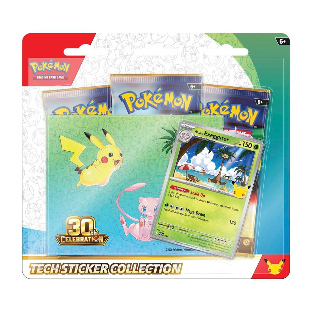 30th Celebration Tech Sticker Collection [Pokemon] (09/16)