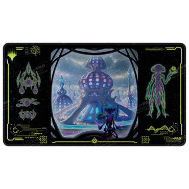 Uthros, Titanic Godcore Holofoil Playmat [Edge of Eternities]
