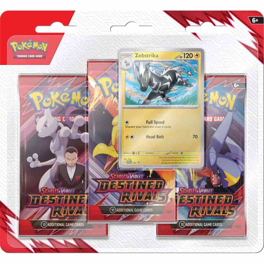 Destined Rivals 3-Pack Blister [Pokémon]