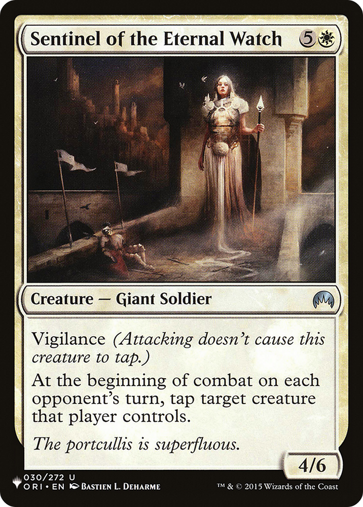 Sentinel of the Eternal Watch [The List]