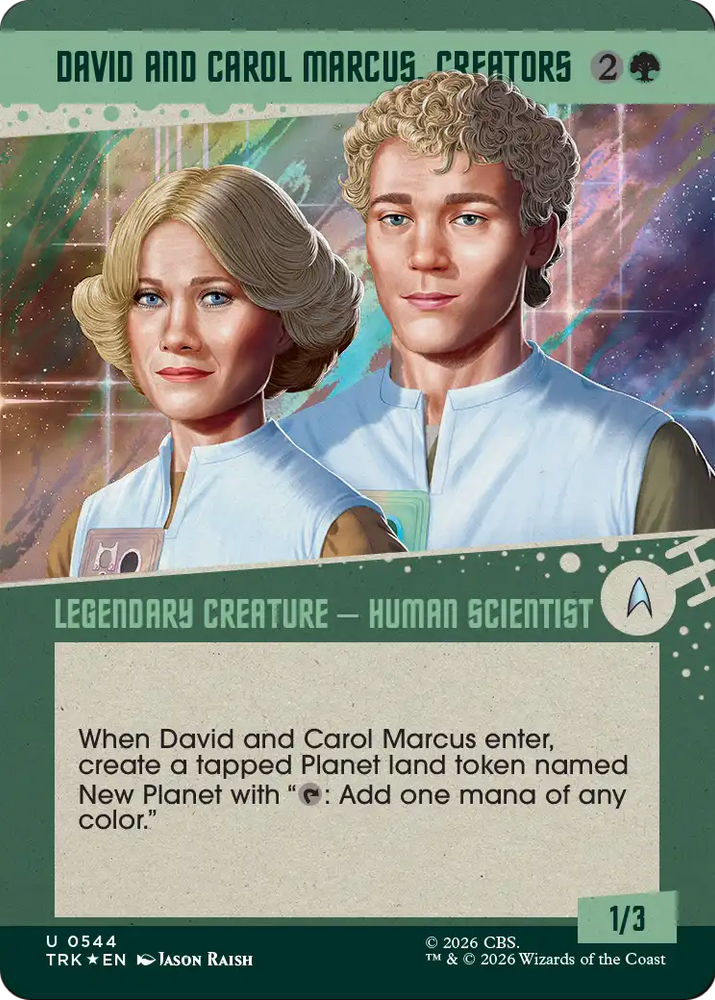 David and Carol Marcus, Creators (Showcase) (Surge Foil) [Star Trek]