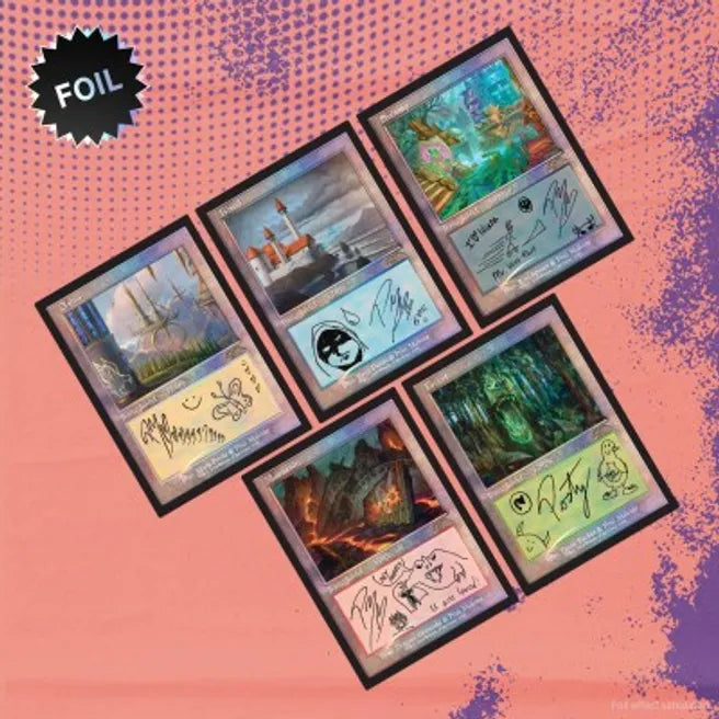 Secret Lair: Post Malone: The Lands - FOIL