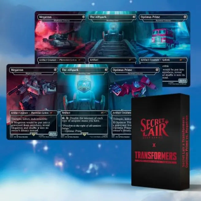 Secret Lair Transformers: Optimus Prime Vs. Megatron