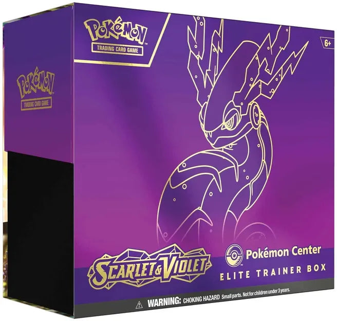 Scarlet & Violet Base Pokmon Center Elite Trainer Box - Miraidon Scarlet & Violet Base Pokmon Center Elite Trainer Box - Miraidon