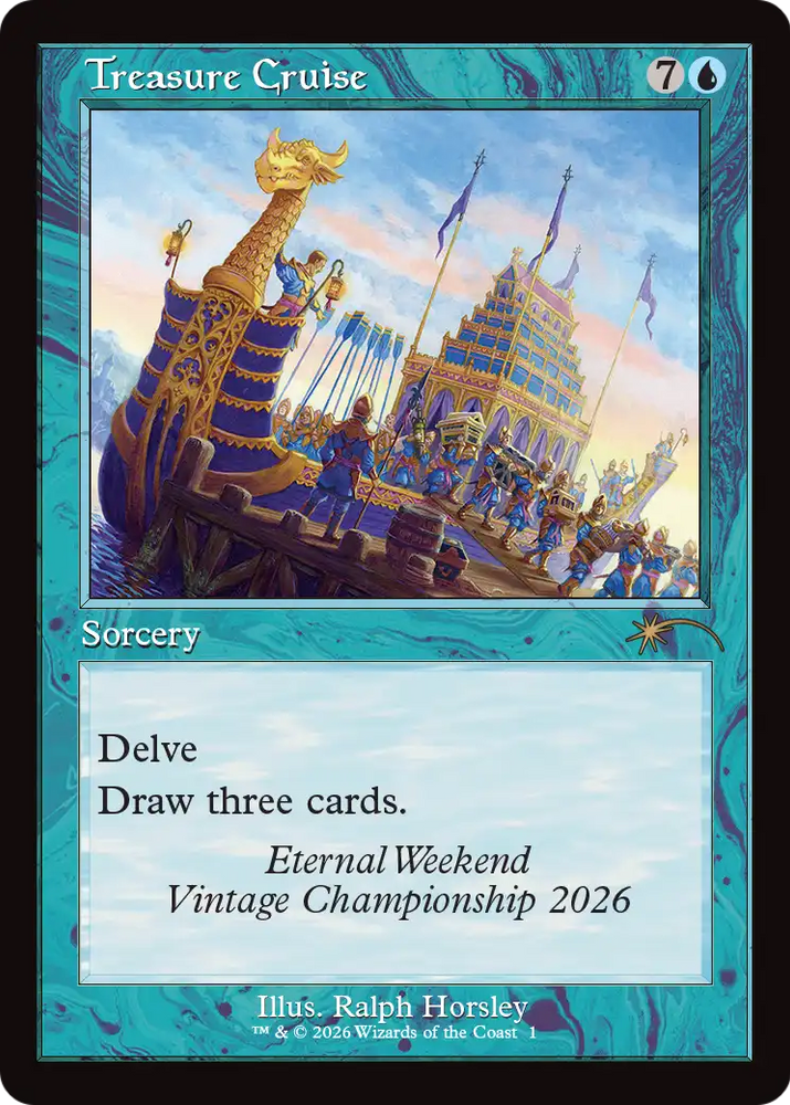 Treasure Cruise (Retro Frame) (Eternal Weekend 2026 Promo) [Eternal Weekend]