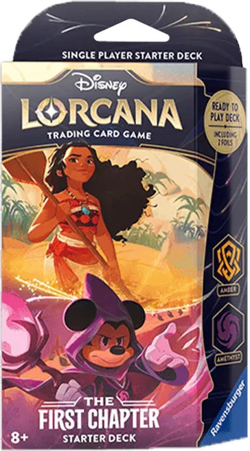 新品lorcana the first chapter staster deck DISNEY LORCANA TCG The First Chapter Starter Deck: All 3