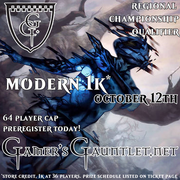 Modern  Regional Qualifier R8 #3 ticket - Oct 12 2024