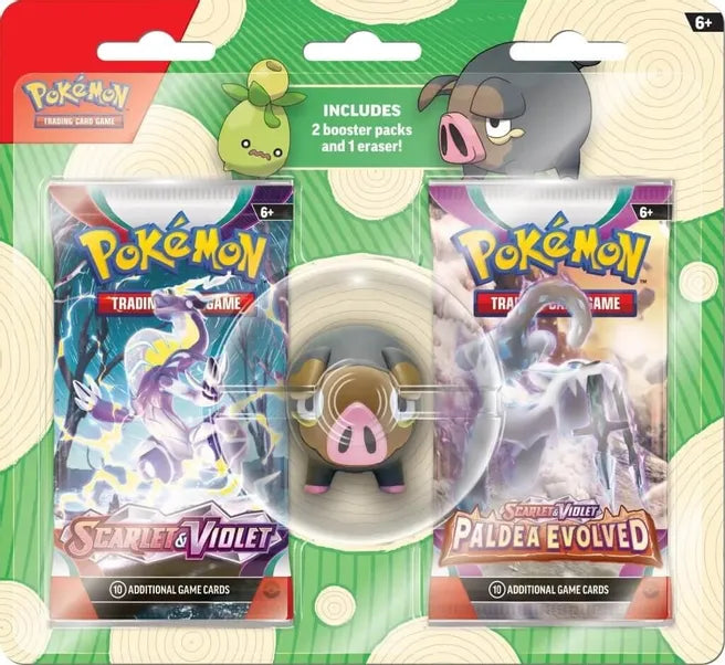 Pokémon Back to School Eraser Blister 2023