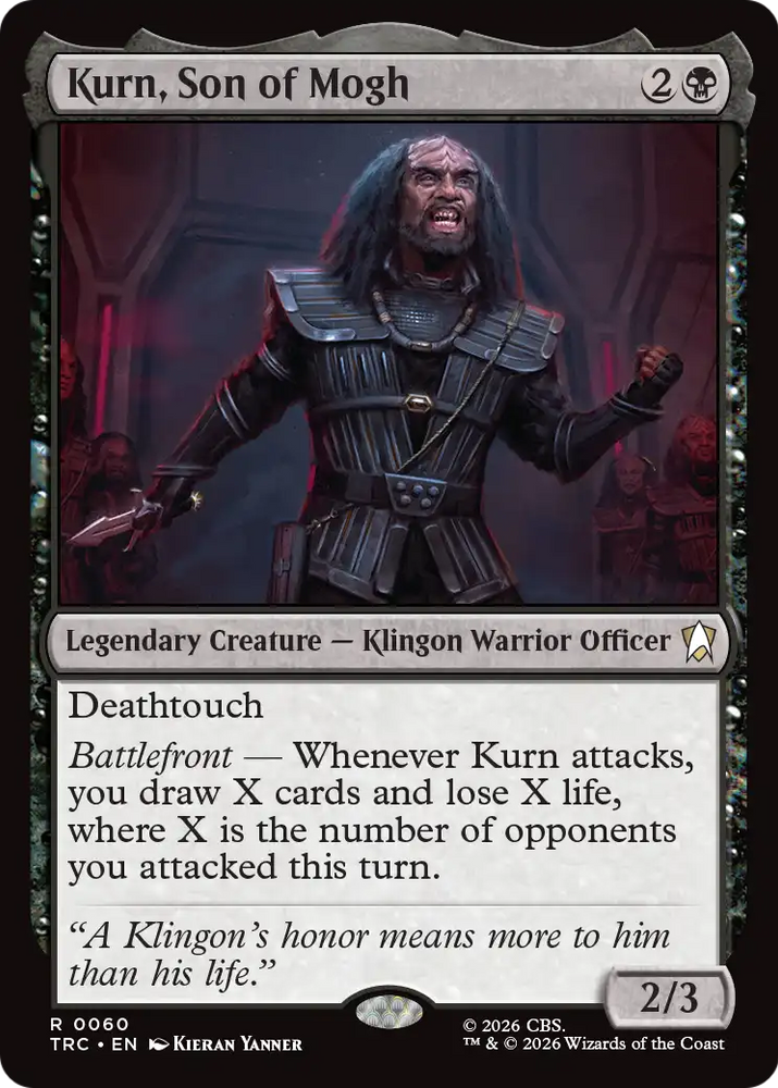 Kurn, Son of Mogh (Surge Foil) [Star Trek Commander]