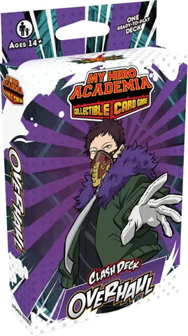 My Hero Academia CCG Undaunted Raid Clash Deck