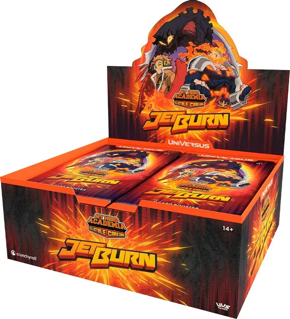 My Hero Academia Jet Burn Booster Box